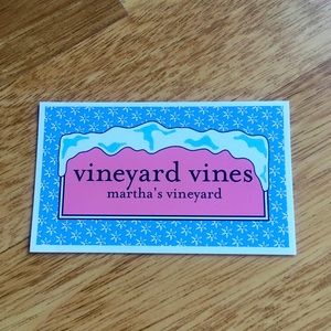 Vineyard Vines Martha’s Vineyard Sticker (B)